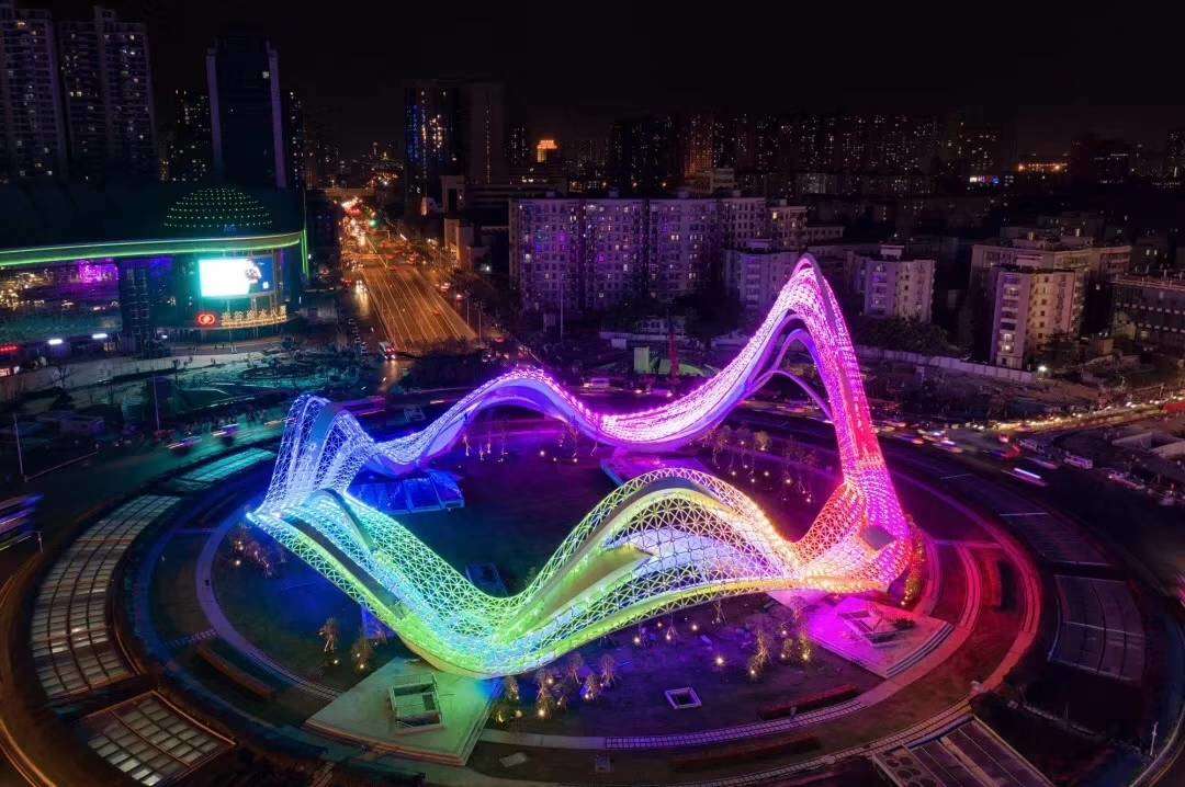 城市不锈钢大型雕塑