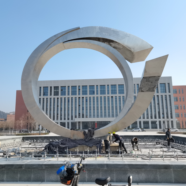 城市不锈钢大型雕塑